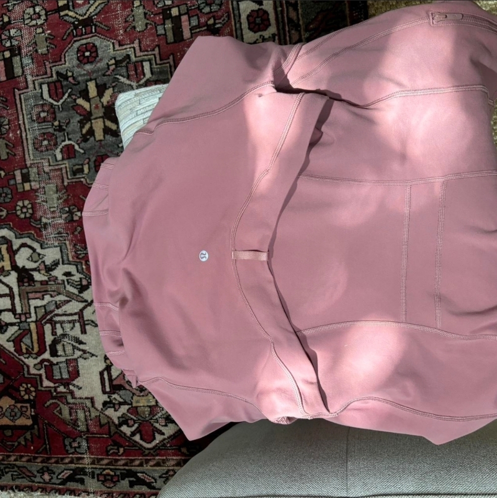 Pink Lululemon Athletic Jacket Size 6